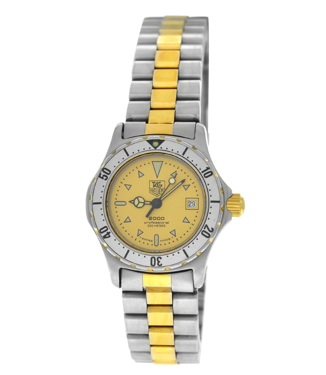 TAG HEUER タグホイヤー 腕時計 974.008 TAG Heuer 2000 Gold Women's Watch - 974.008 for sale online | eBay