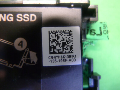 Genuine Dell Precision 7550 M.2 SSD Solid State Drive Bracket and