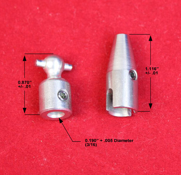 Vintage RC Boat Universal Joint 3/16 Shaft Dumas Marine Specialties STK001 eBay