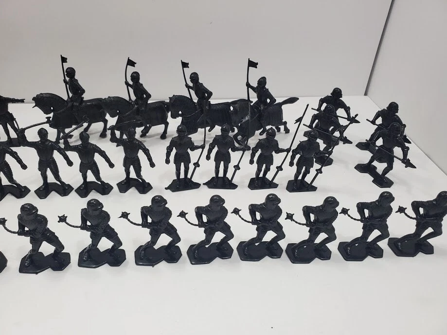 (36) Caballeros y Caballos Negros Reedición Marx Foto 3 de 4