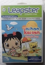 LeapFrog Leapster Learning Game Ni Hao, Kai-lan Beach day-Great Condition!