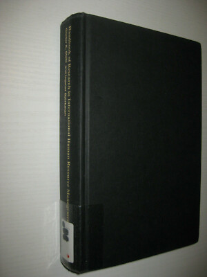Handbook of Research in International Human Resource Management  G.Stahl 2006