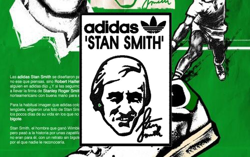 Patch ricamata Adidas Stan Smith Embroidery toppa abbigliamento - Zdjęcie 1 z 1