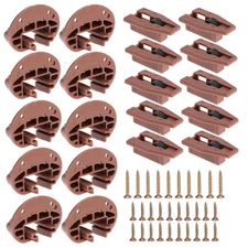 10PCS Drawer Slide Track Guide Glide for kenlin for Rite Trak 2 for Center Mount