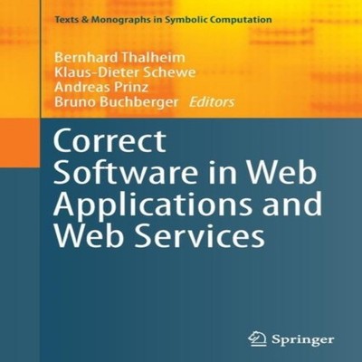 Correct Software in Web Applications and Web Services Springer Na