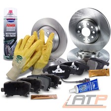 BREMSSCHEIBEN + BREMSBELÄGE VORNE + HINTEN FÜR SEAT ALHAMBRA VW SHARAN