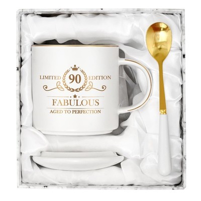 90th Birthday Gifts for Women, Gifts for 90 Year Old Woman, 90 and  Fabulous, ... | eBay