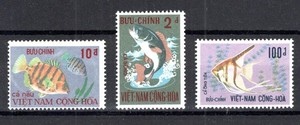 VIETNAM 1971 SC#'s 402-404 MNH
