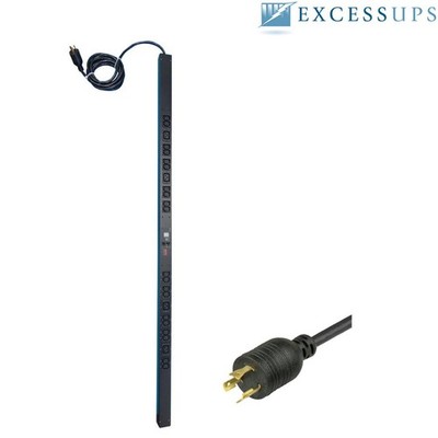 APC AP7840 Rack PDU, Metered, 0U, 200/230V, 20A, Output:(20) C13 & (4) C19 - ...