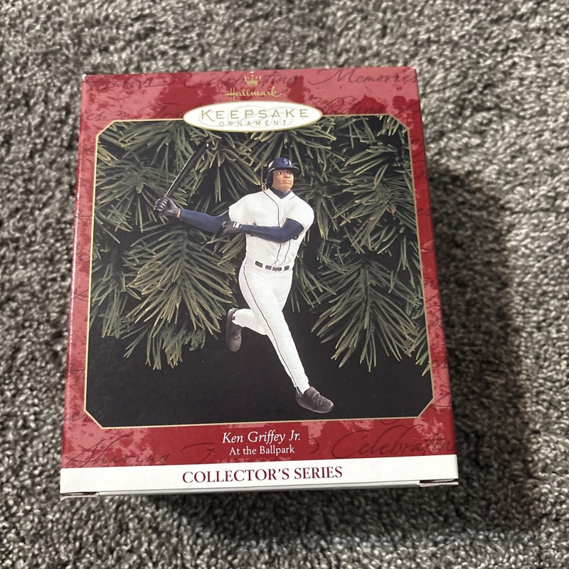 Ken Griffey, Jr. *White Jersey* Hallmark Keepsake Ornament 