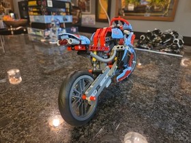 LEGO TECHNIC: Street Motorcycle (42036) Used, No Box, Includes Instructions
