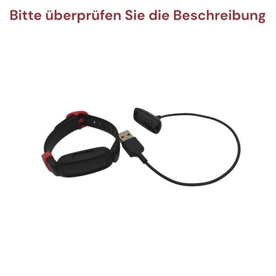 Fitbit Ace 3 Activity Tracker für Kinder bis 8 Tage Akku 50 m Schwarz/Rot