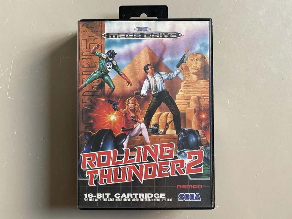 Rolling Thunder 2, Sega Megadrive, PAL, Complete - Image 2 of 4