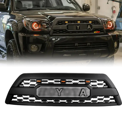 #ad Matte Black ABS Front Bumper Grille Hood Mesh Grill For 2006 2009 Toyota 4Runner $99.99