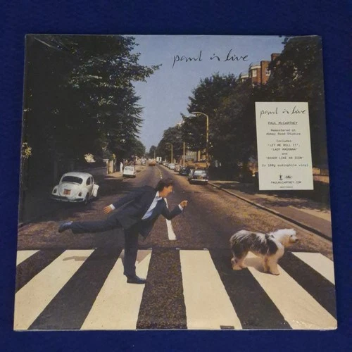 NEW - Paul McCartney - Paul Is Live - Double LP Black Vinyl Abbey Road Remaster