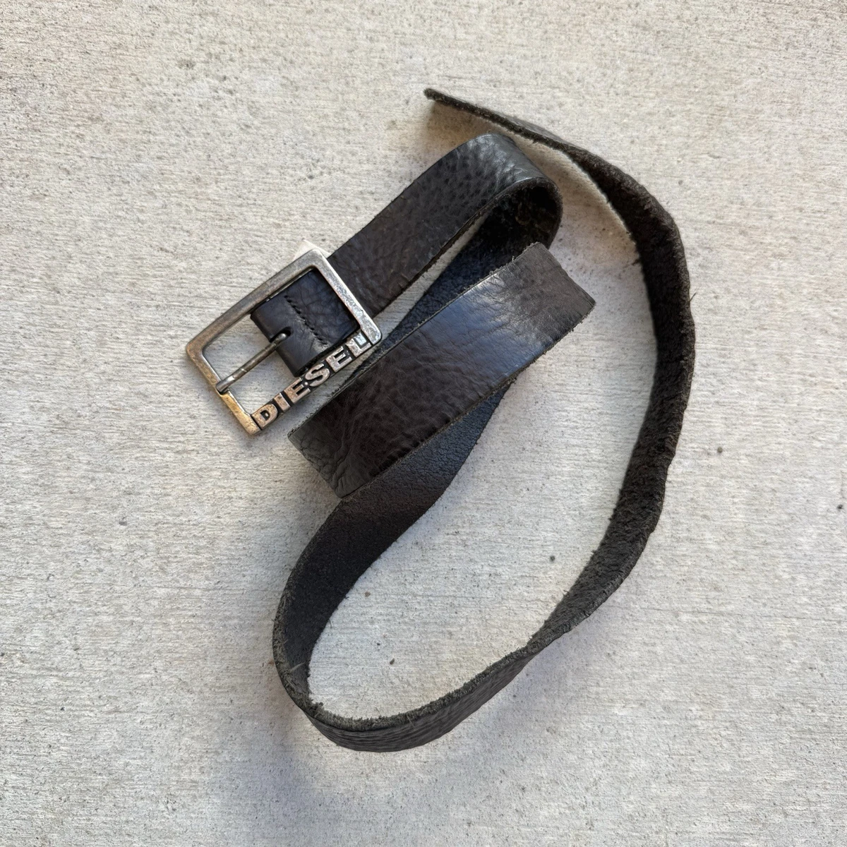Diesel Leather Black Belts for Men for sale | eBay