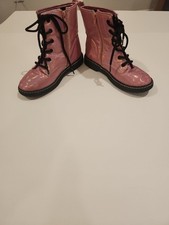 True Craft Girls Pink Boots Size 4