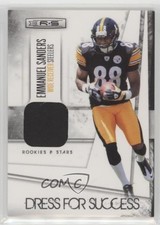 2010 Panini Rookies & Stars Dress for Success Jerseys /299 Emmanuel Sanders qw7