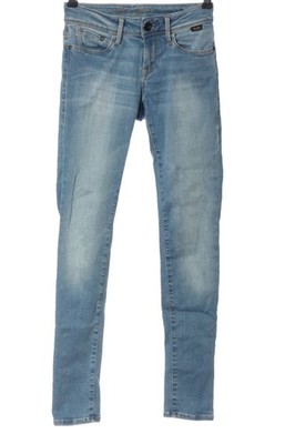 MAVI GOLD Röhrenjeans Damen Jeans Gr. DE 30 blau Casual-Look