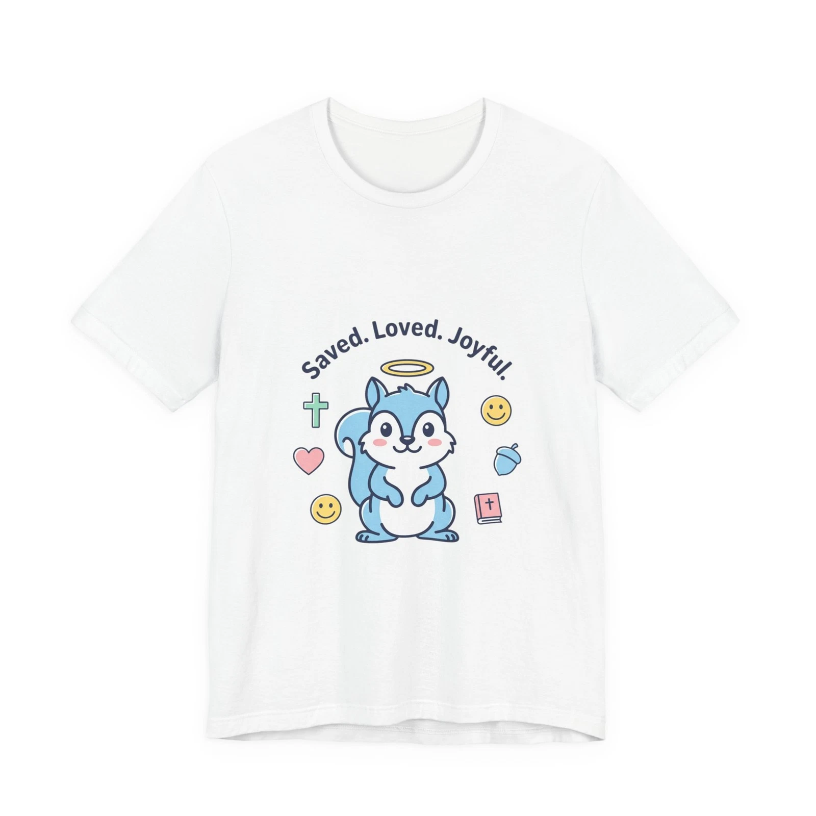 Saved Loved Joyful Tee | Christian Memes, Retro Church Camp
Opens in a new window or tab