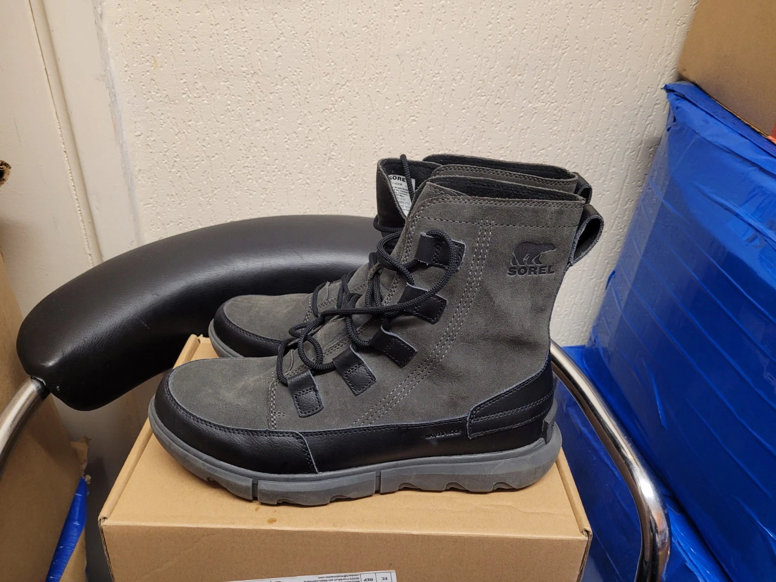 Sorel Explorer Next Boots Waterproof Men's Casual Boots In Black Size 8