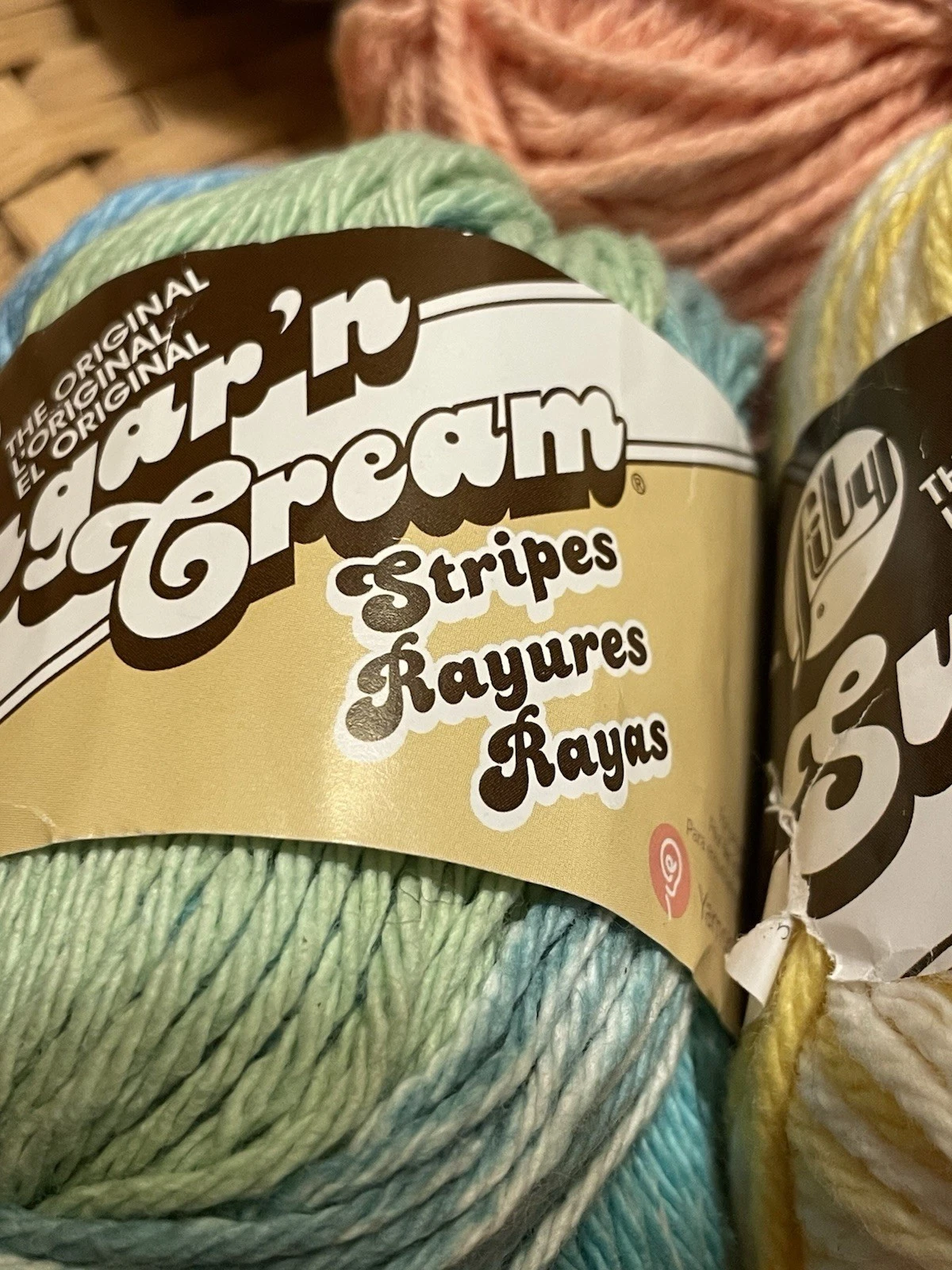 5 Skeins Cotton Yarn- Mixed Lot- Nice Colors! image 10