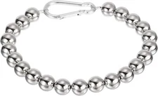 1 Pcs Flag Pole Beaded Retainer Ring, Flagpole Weights for Bottom Retainer Rings