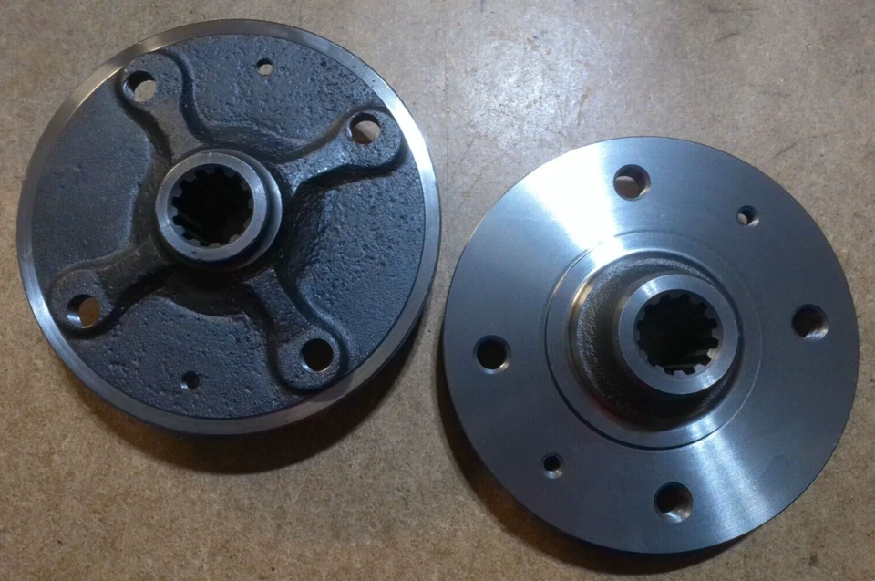 JUEGO DE 2 BUJES RUEDA TRASERA IZQUIERDA Y DERECHA VOLKSWAGEN T3 FASTBACK SQUAREBACK 1966-73 Foto 2 de 4