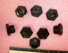 QTY (7) G1/2 TO/5 PIPE/OIL/FLUID DRAIN PLUGS W/O LABEL TO-26-G1/2-J-1 JWWINCO