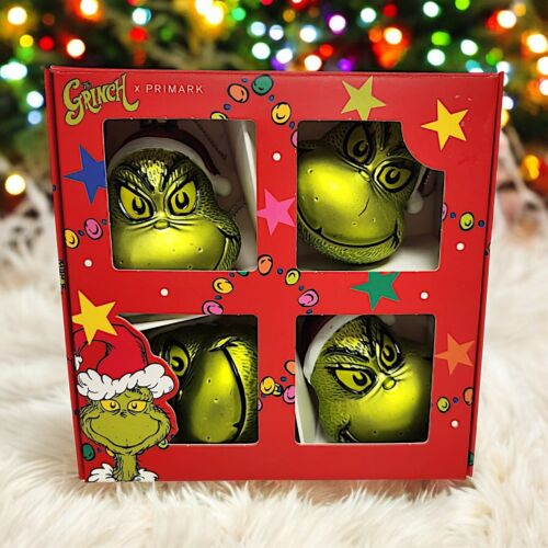The Grinch Christmas Tree Decoration Set Dr. Seuss Baubles Festive Hanging decor - Picture 6 of 21