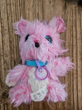 Moose SCRUFF-a-LUVS Dog Plush Pink WITH COLLAR 25cm approx Stuffed Animal Furry