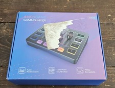 FIFINE AmpliGame SC3 Gaming USB Mixer with XLR/Headset Input, Monitoring