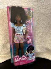 BARBIE Doll w/ Roller Skates Fashion Accessories  Pet Puppy NEW In Box