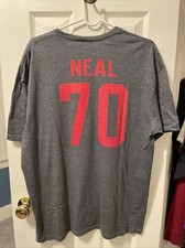 Evan Neal New York Giants Fanatics Men’s Gray Shirt Size 2XL