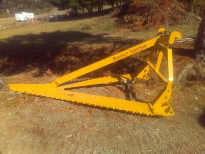 Tree saw attachment, perfect saw, D5, D6 dozer, 