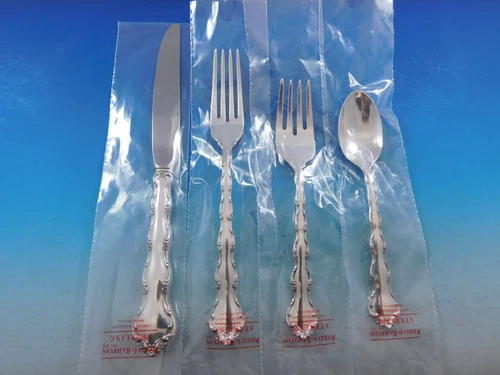 Tara by Reed and Barton Sterling Silver Flatware Set Service 55 pcs New Unused