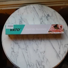 VATO PBN Acrylic Paint by Numbers Kit Three Sunflowers Floral Canvas Brushes New