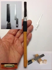 M01240 MOREZMORE 2 Mini Micro Razor Model Hobby Saw Blades + Handle Tool
