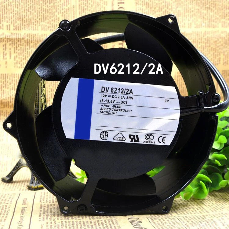 Used and tested ebmpaps 172x172x51mm 12V 32W DV6212-2A Silent Axial flow fan - Image 3 of 4