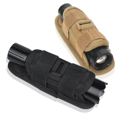 molle flashlight pouch streamlight stinger Tactical Holster for Flashlights & Similar, Heavy-Duty Nylon Flashlight Holder Fits 2-1/4 Inch Duty Belt, for Police, Military & Security Use : Tools & Home Improvement Promotion Paramedic Accessories Tactical With 360 Swivel Clip Tactical Molle Flashlight Holster Pouch