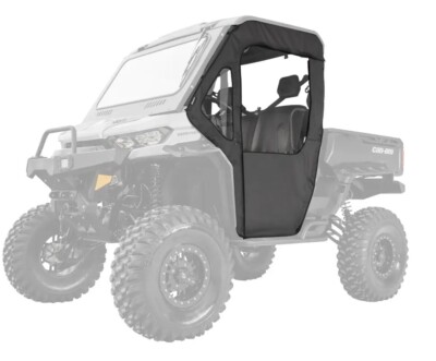 SuperATV Primal Soft Cab Enclosure Doors for Can-Am Defender