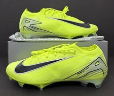 Nike Zoom Vapor 16 Elite FG Volt Black Cleats FQ1457-700 Men’s Size 12