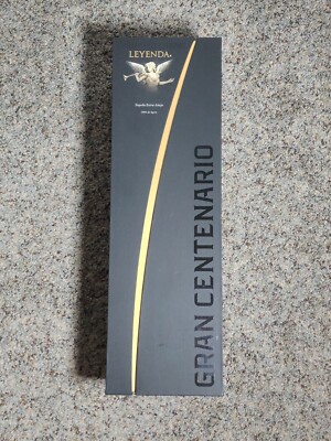Gran Centenario Leyenda Tequila Empty Box Barware Man Cave 15.75''