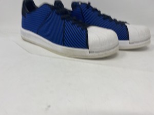 superstar primeknit mens Blue