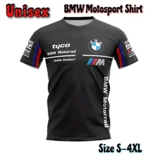 Original New BMW T-Shirt Unisex  BMW MPower MOTORSPORT BMW Motorrad Size S-4XL