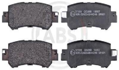 Original A.B.S. Bremsbelagsatz Scheibenbremse 37931 für Mazda
