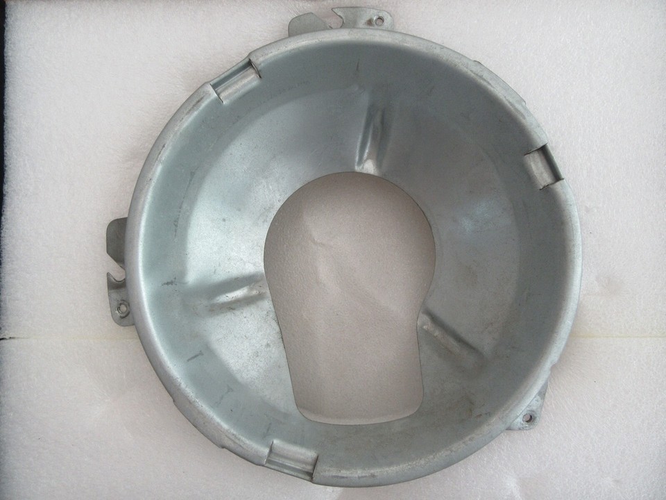 GENUINE OEM HARLEY DAVIDSON 7" HEADLIGHT BOOT MOUNTING BRACKET WIRING