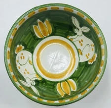 Vietri Pottery- Campagna Style 4,1/2’’ Bowl Made/Painted by hand-Italy
