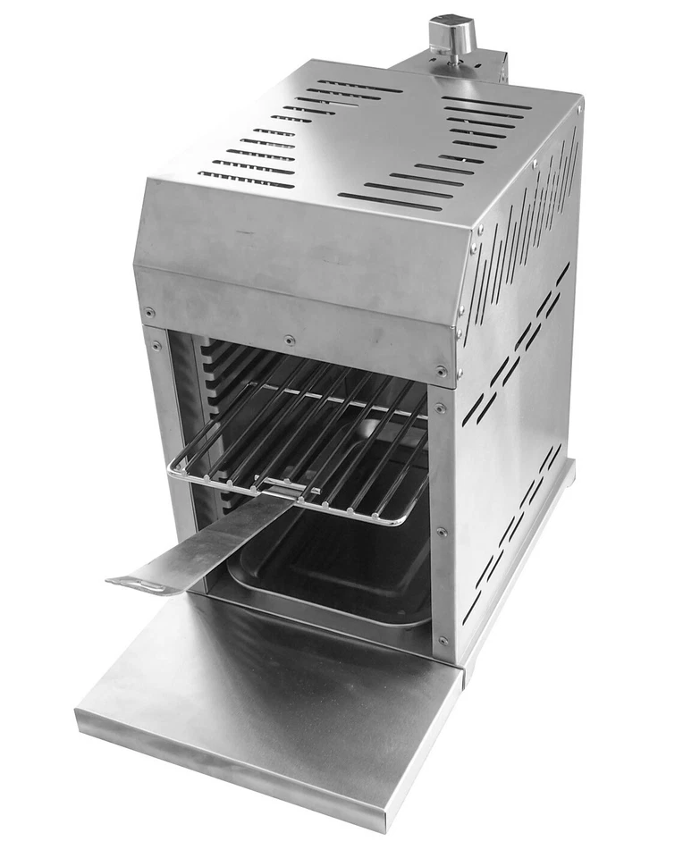 Infrarot Steak Grill Beef Oregon  Hochleistungsgasgrill Oberhitze Edelstahl 800C - Bild 3 von 4