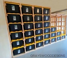 27 Gallon Tote Storage Rack Plans, Organization Storage Plans, Custom Option